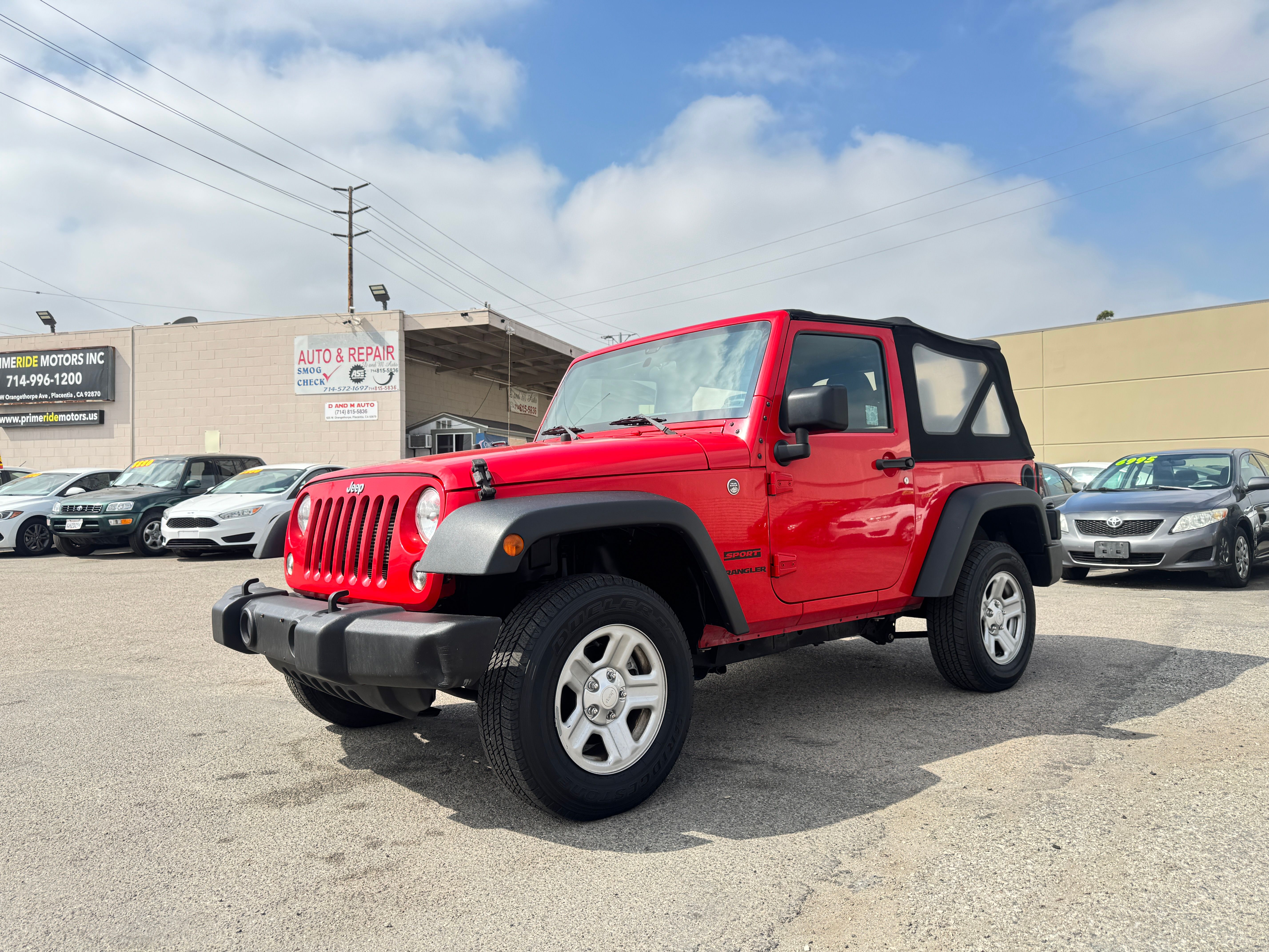 Used 2016 Jeep Wrangler 4WD Sport image 3