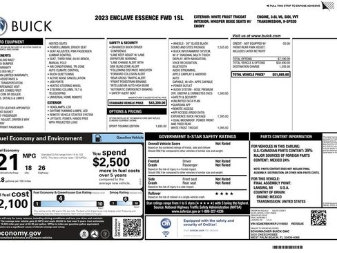 Used 2023 Buick Enclave Essence image 26