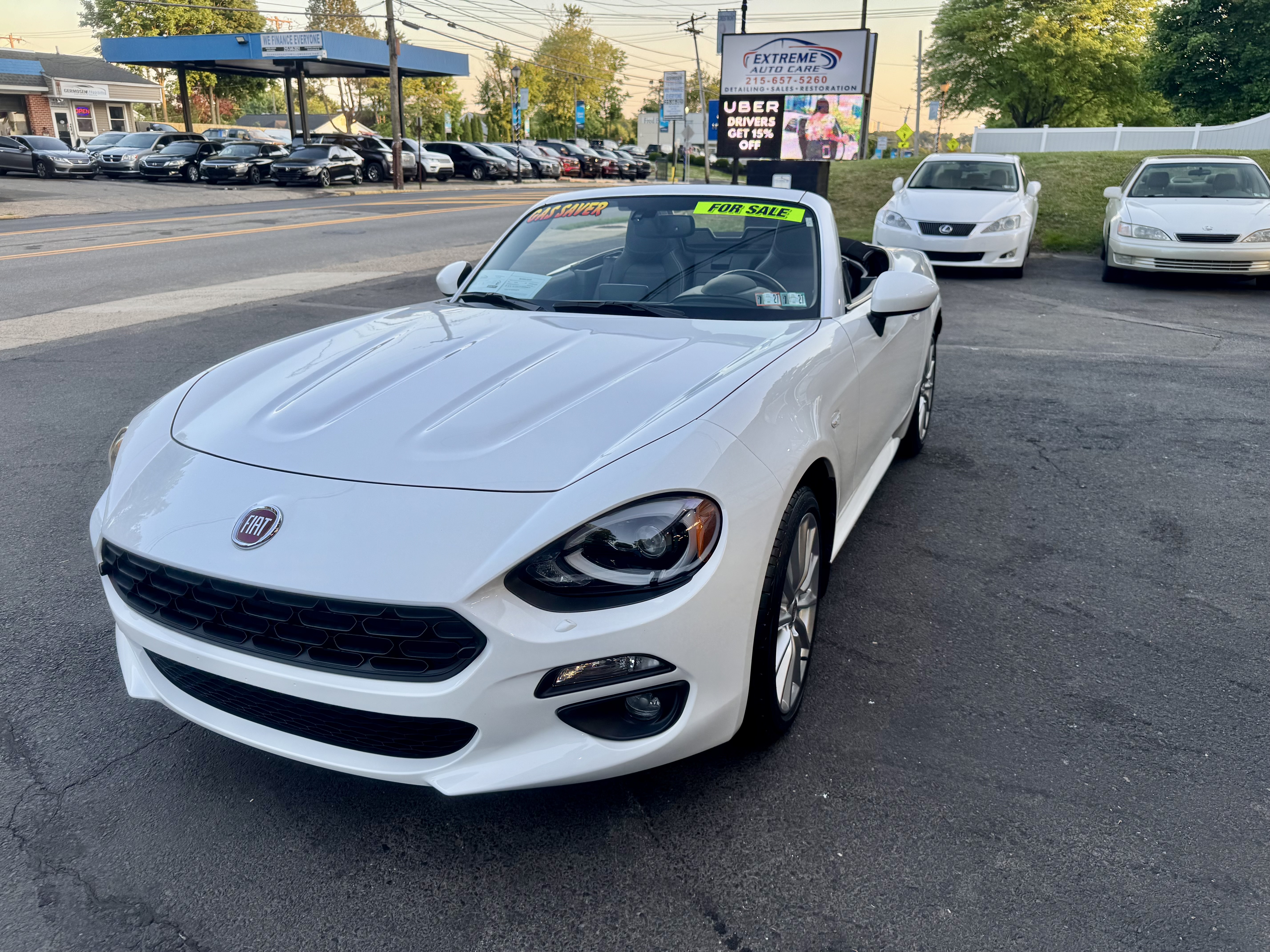 Used 2020 FIAT 124 Spider Lusso Convertible 2D RWD image 1