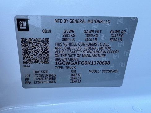 Used 2019 Chevrolet Express 2500 image 19