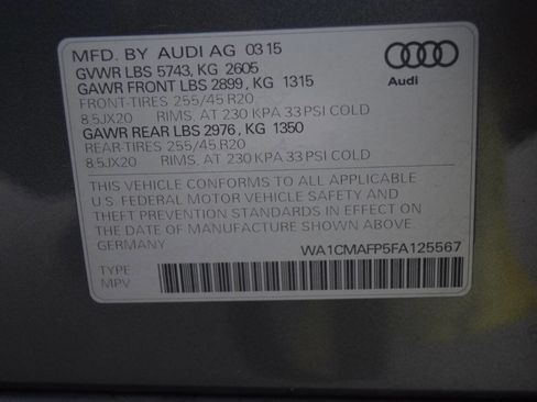 Used 2015 Audi Q5 TDI Premium Plus image 92