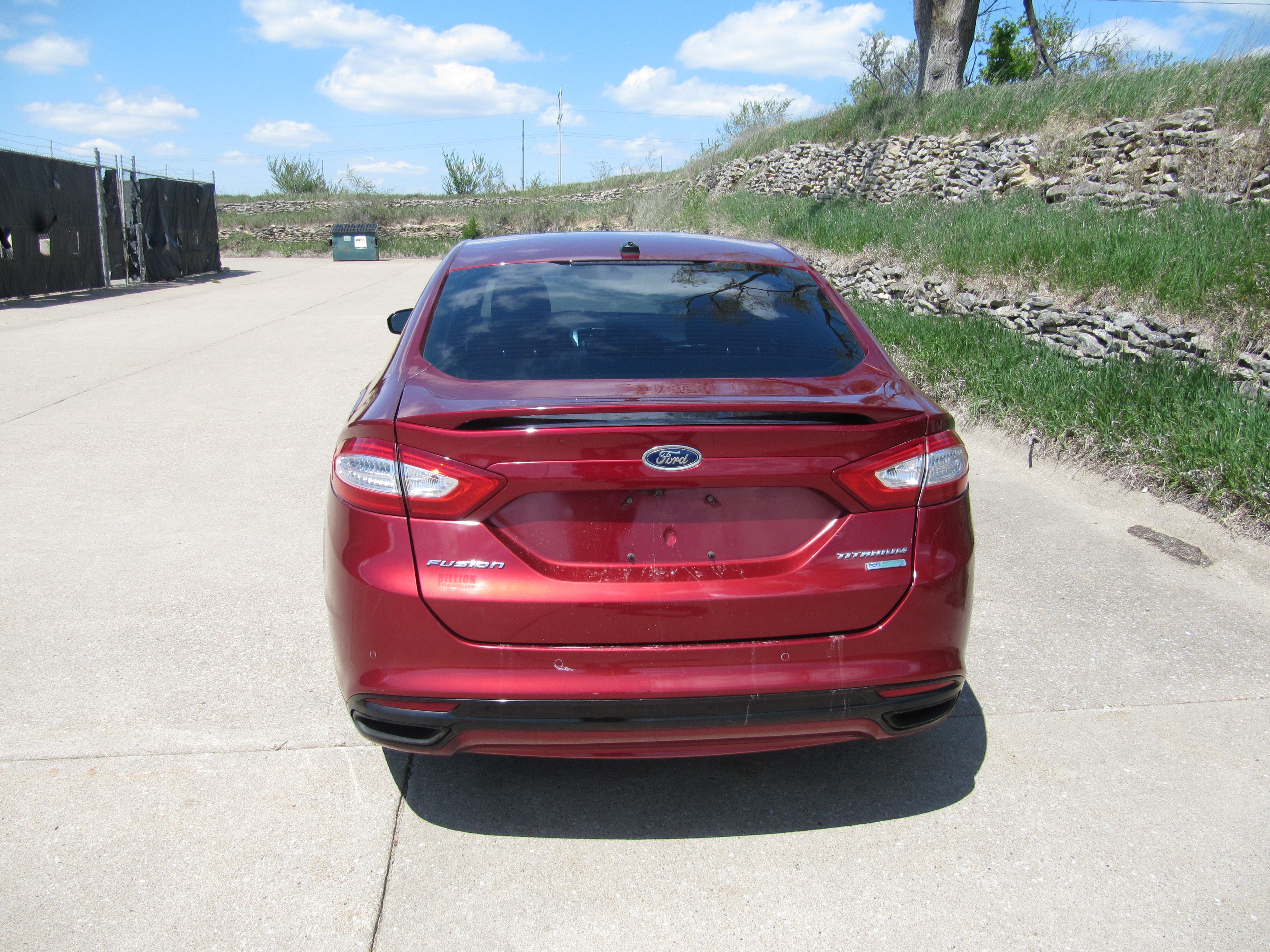 Used 2015 Ford Fusion Titanium AWD image 3