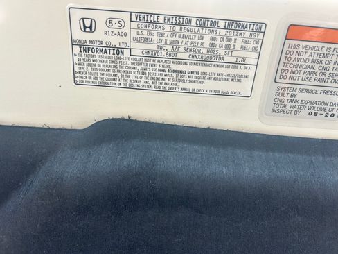 Used 2012 Honda Civic Natural Gas image 21