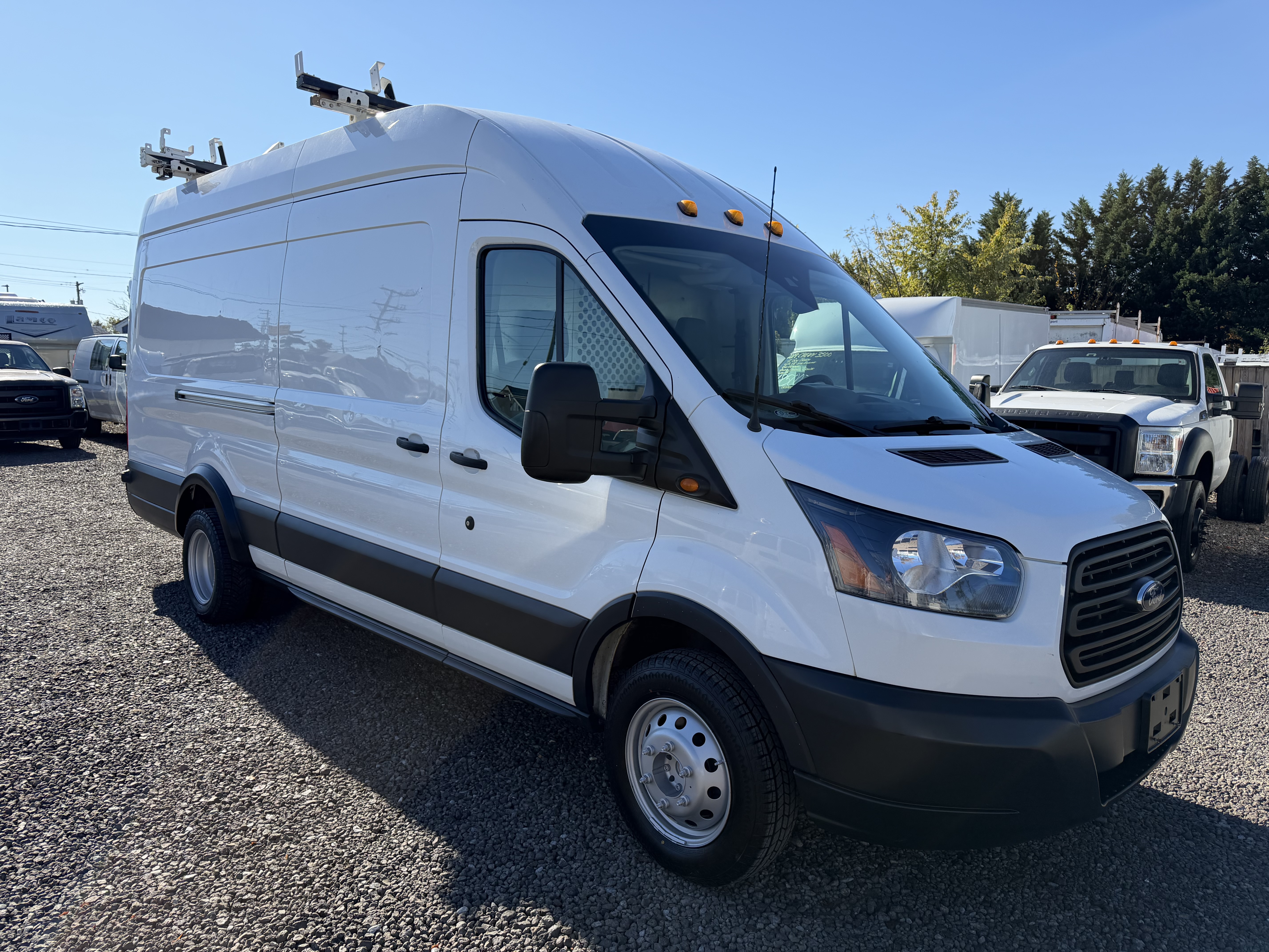 Used 2018 Ford Transit 350 148 High Roof Extended DRW RWD image 6