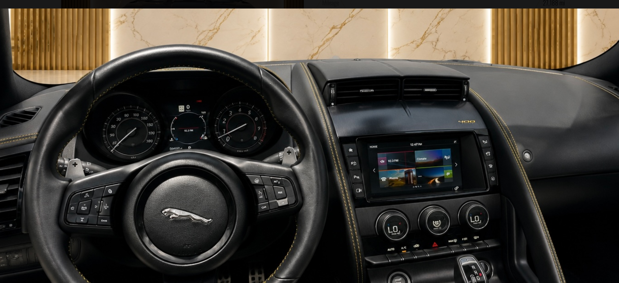 Used 2018 Jaguar F-TYPE 400 Sport RWD image 4