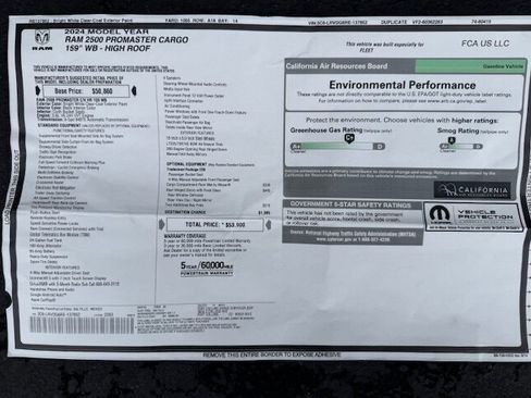 Used 2024 RAM ProMaster 2500 image 21