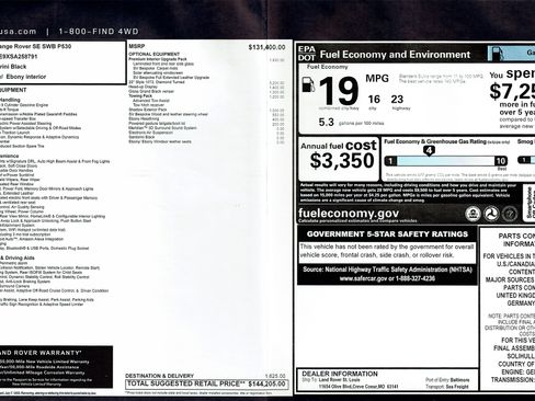 Used 2025 Land Rover Range Rover SE image 82