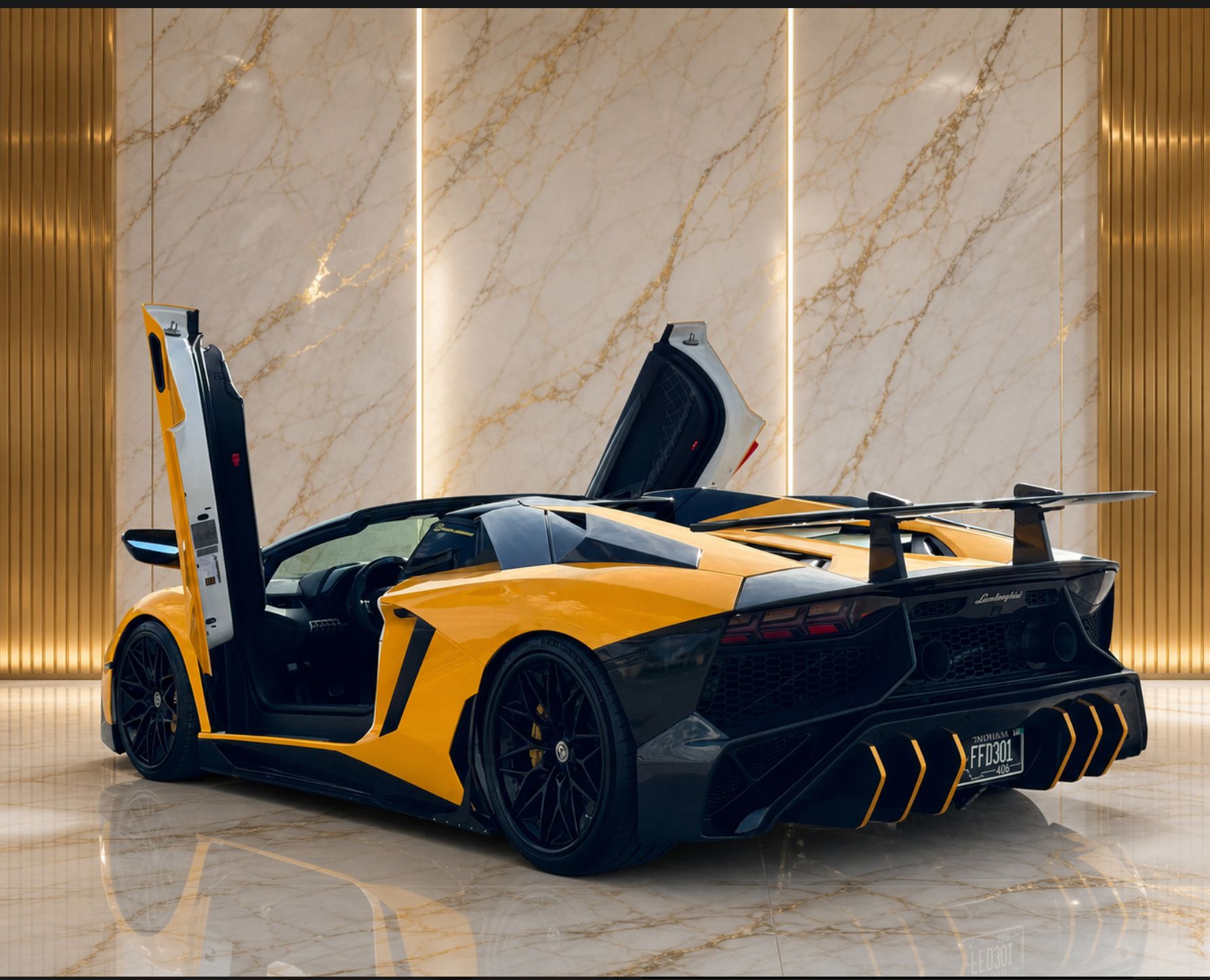 Used 2016 Lamborghini Aventador LP 700-4 Roadster AWD/4WD image 3