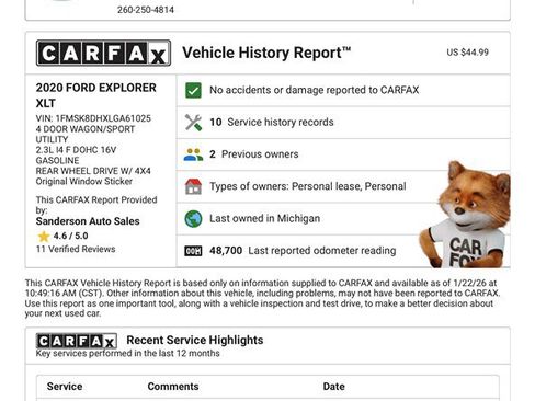 Used 2020 Ford Explorer XLT image 21
