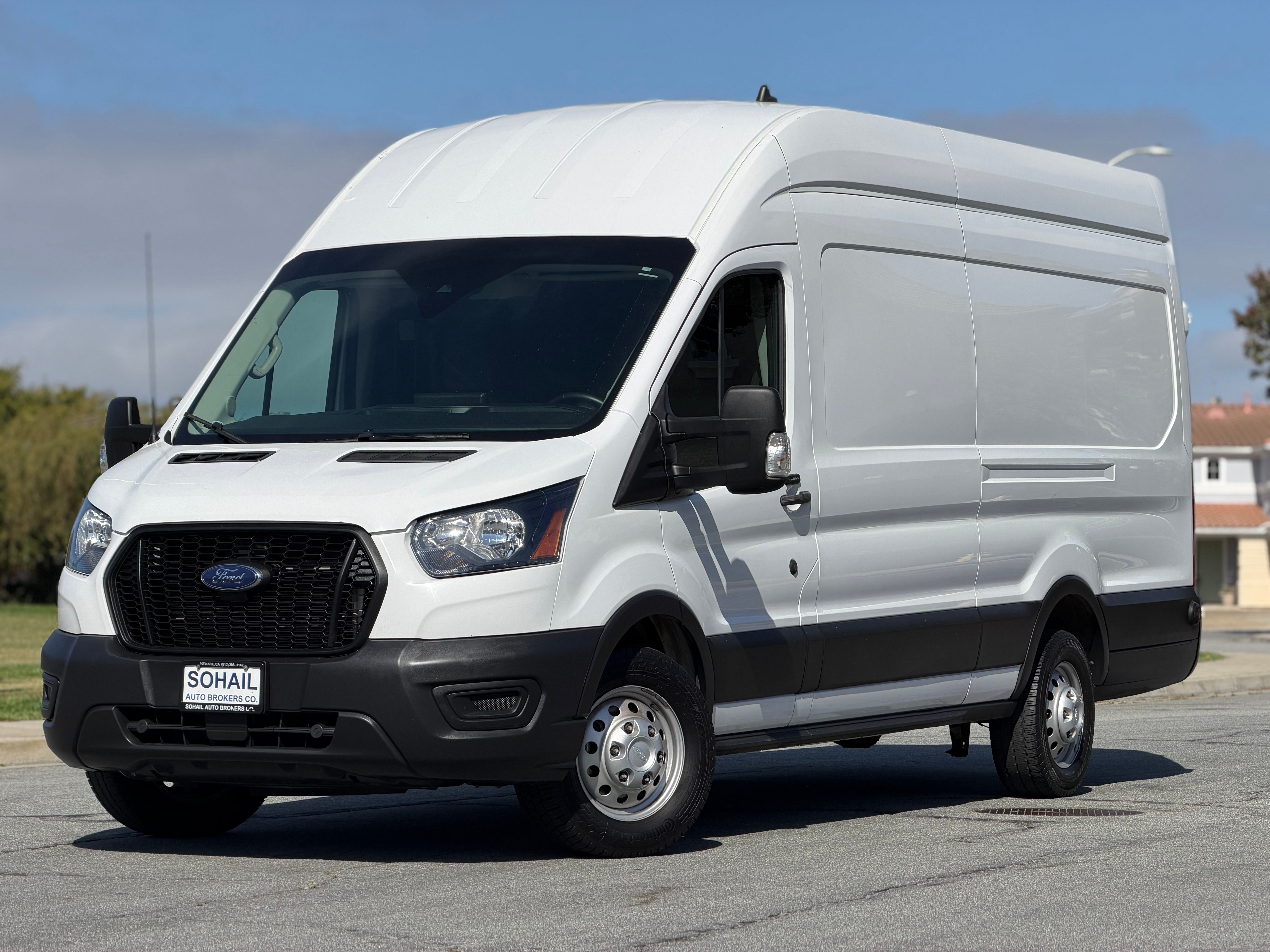Used 2023 Ford Transit 350 148 High Roof Extended AWD image 1