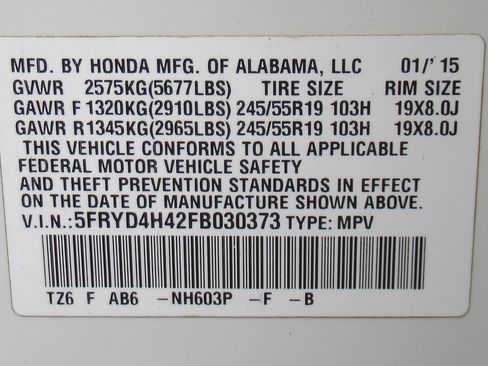 Used 2015 Acura MDX SH image 27