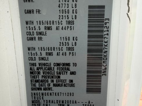 Used 2019 Nissan NV200 SV image 10