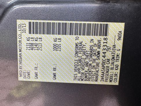 Used 2014 Nissan Maxima 3.5 SL image 9