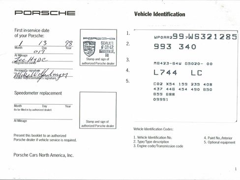 Used 1998 Porsche 911 Carrera S Coupe RWD image 82
