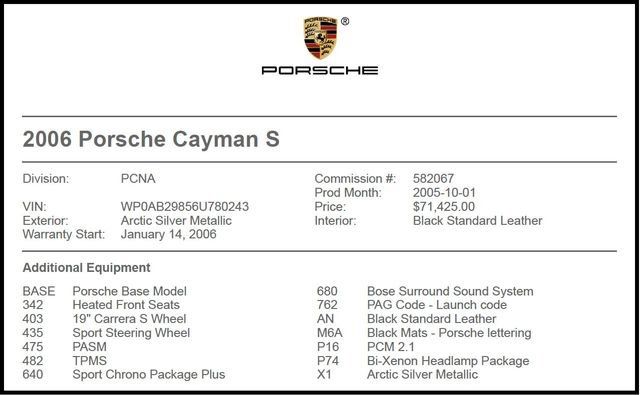 Used 2006 Porsche Cayman S RWD image 7