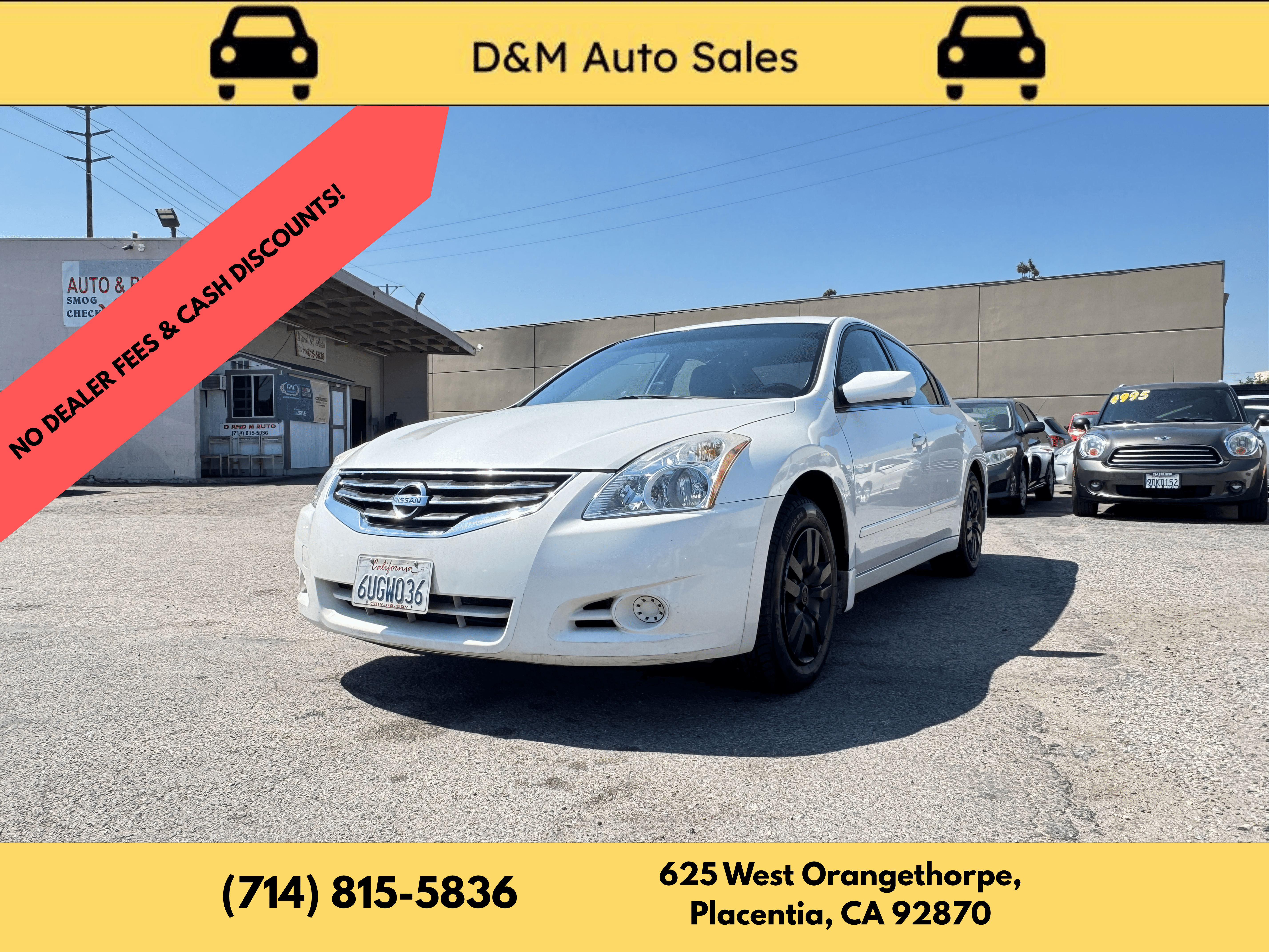 Used 2012 Nissan Altima 2.5 S Sedan FWD image 2