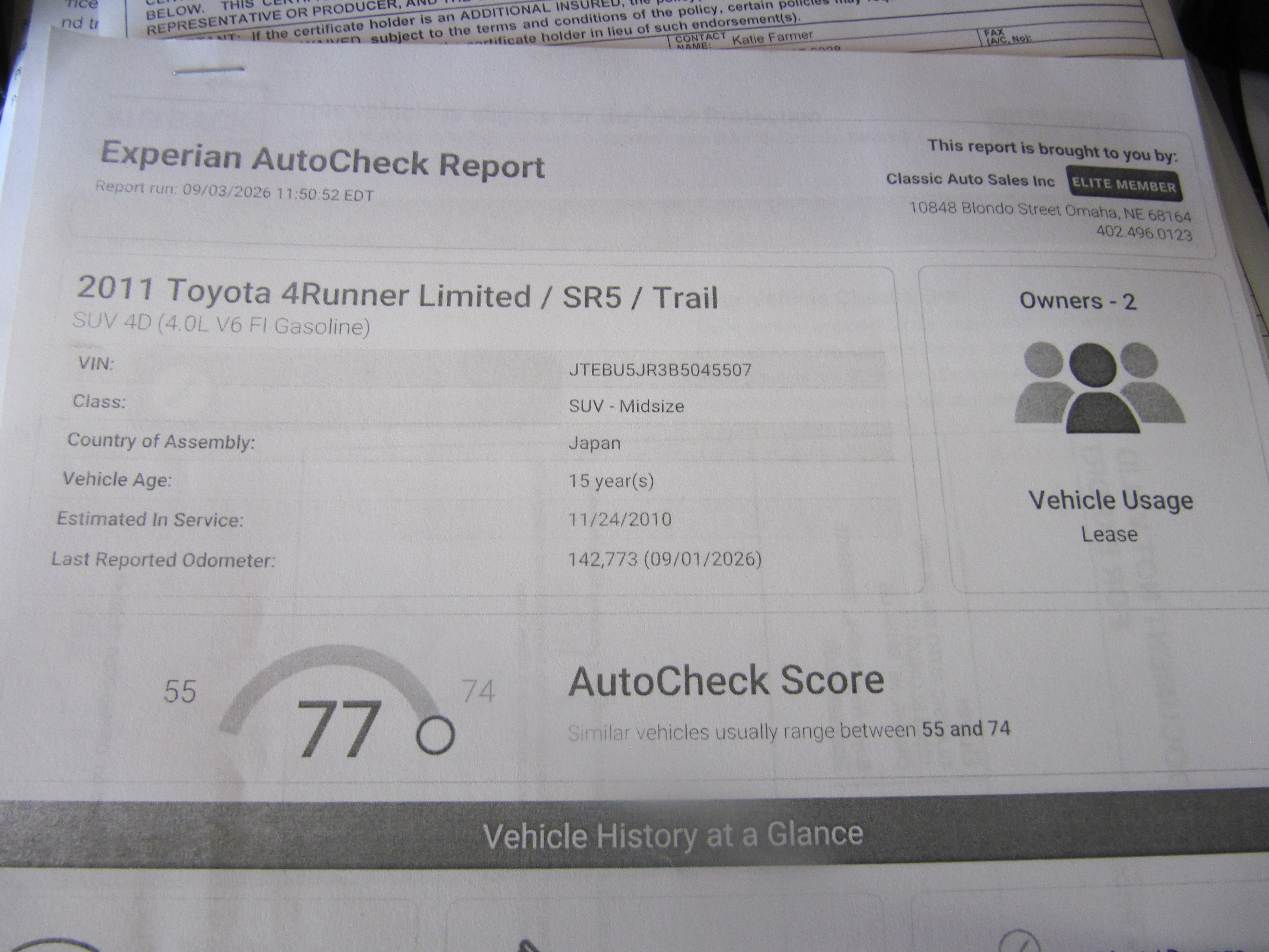 Used 2011 Toyota 4Runner 4WD image 24