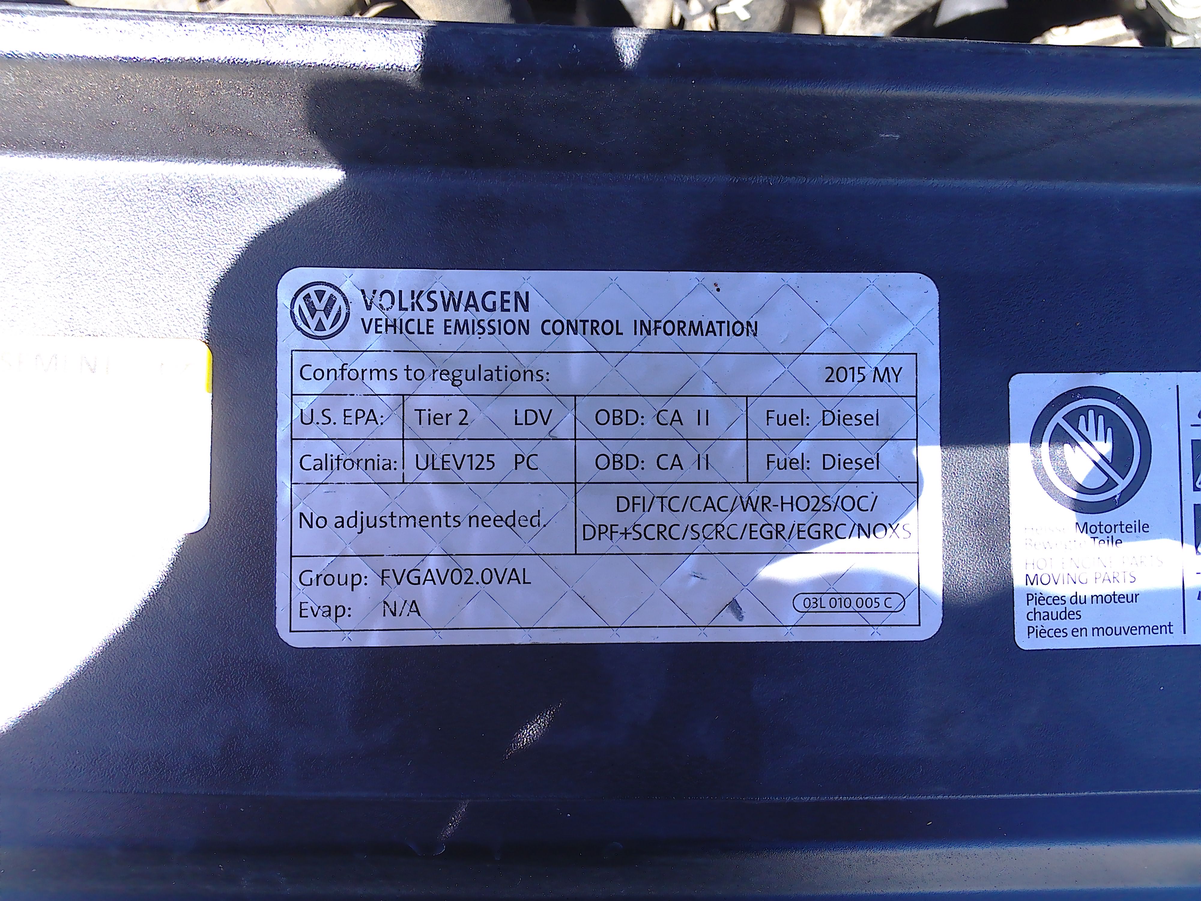 Used 2015 Volkswagen Passat TDI FWD image 42