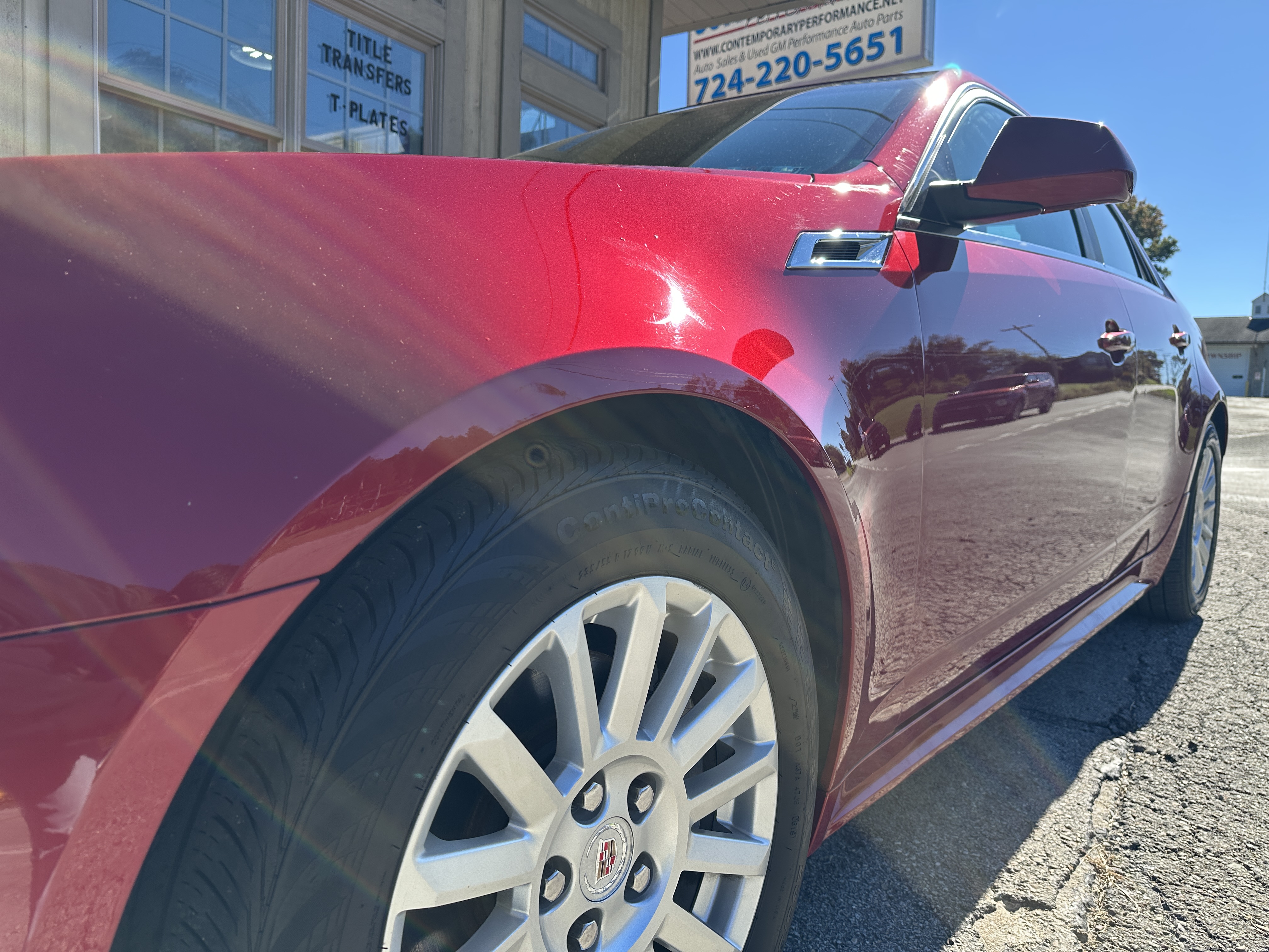 Used 2012 Cadillac CTS Sedan RWD image 8