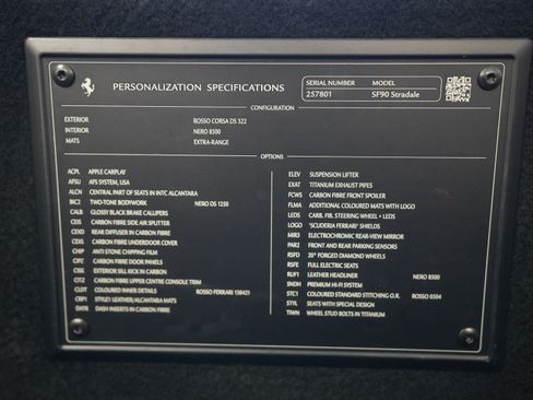 Used 2021 Ferrari SF90 Stradale image 20