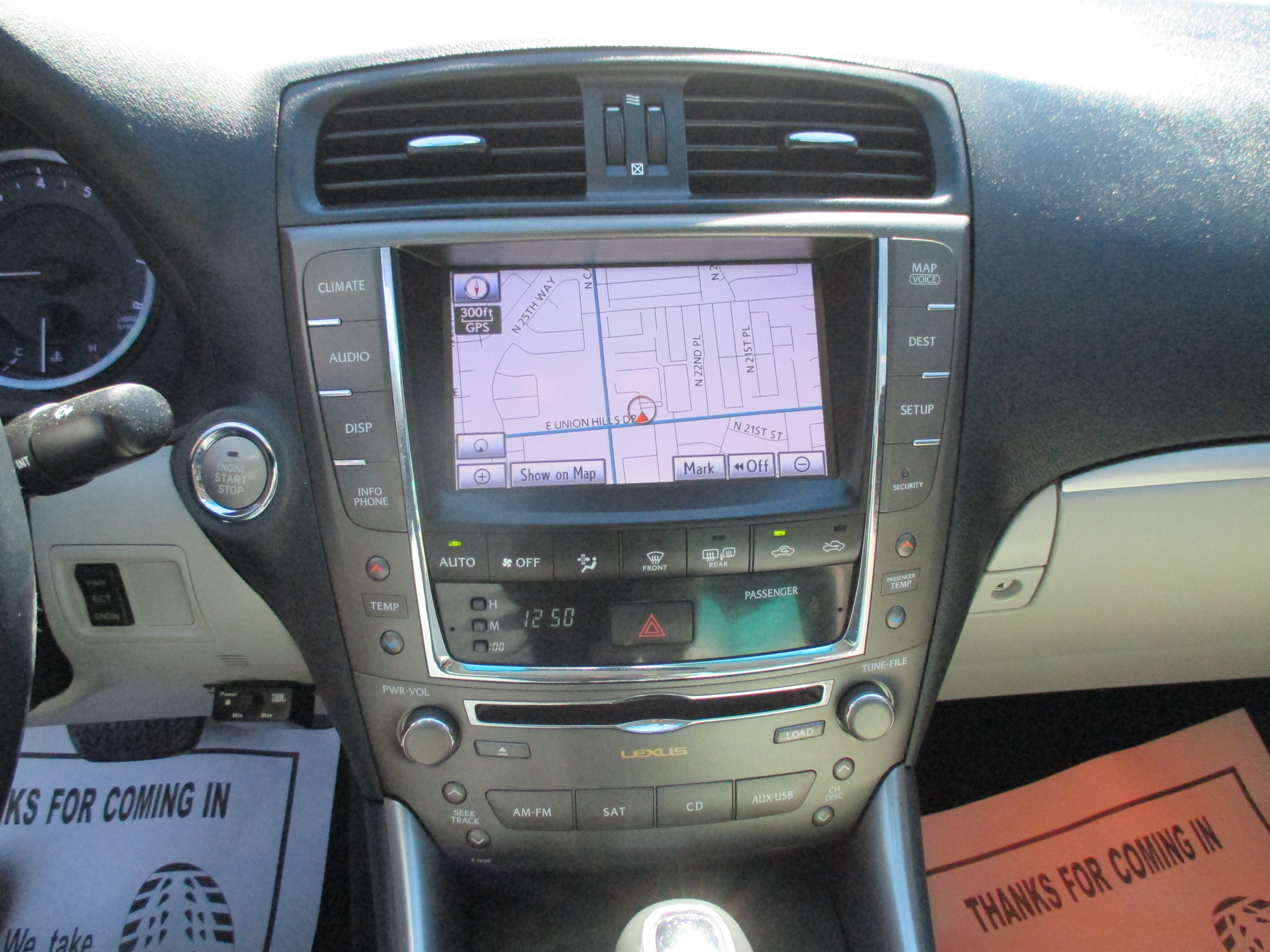 Used 2012 Lexus IS 250 w/ F-Sport Package RWD image 4