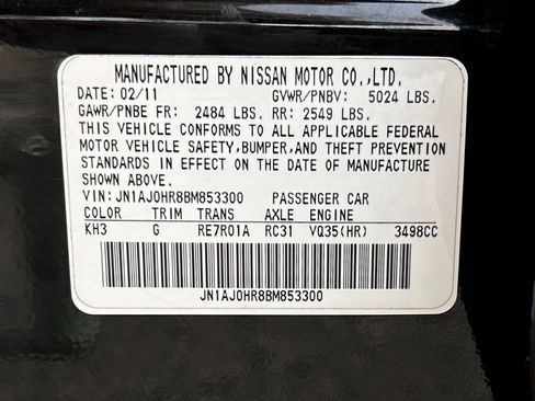 Used 2011 INFINITI EX35 Journey image 22