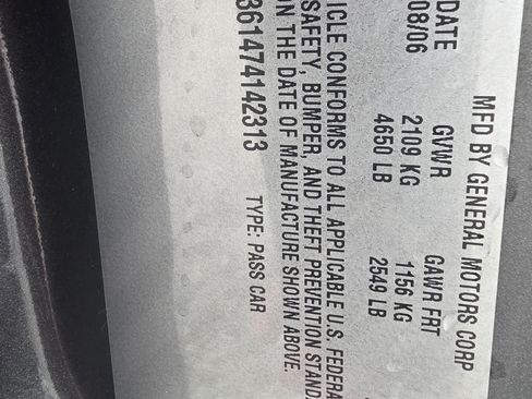 Used 2007 Pontiac G6 GT image 12