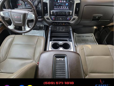 Used 2017 GMC Sierra 1500 4x4 Crew Cab SLT image 9