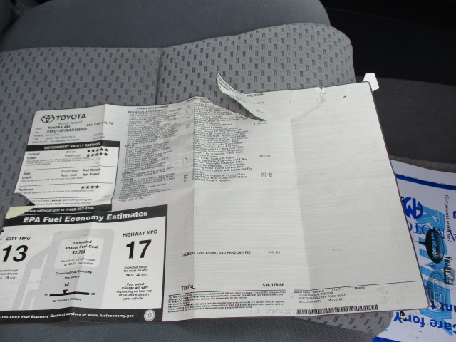 Used 2010 Toyota Tundra SR5 AWD/4WD image 37