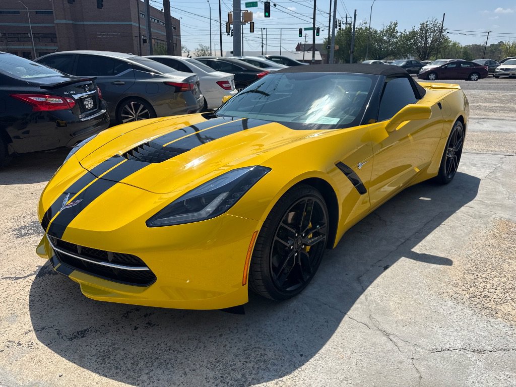 Used 2014 Chevrolet Corvette Stingray Convertible w/ 2LT Preferred Equipment Group RWD image 1