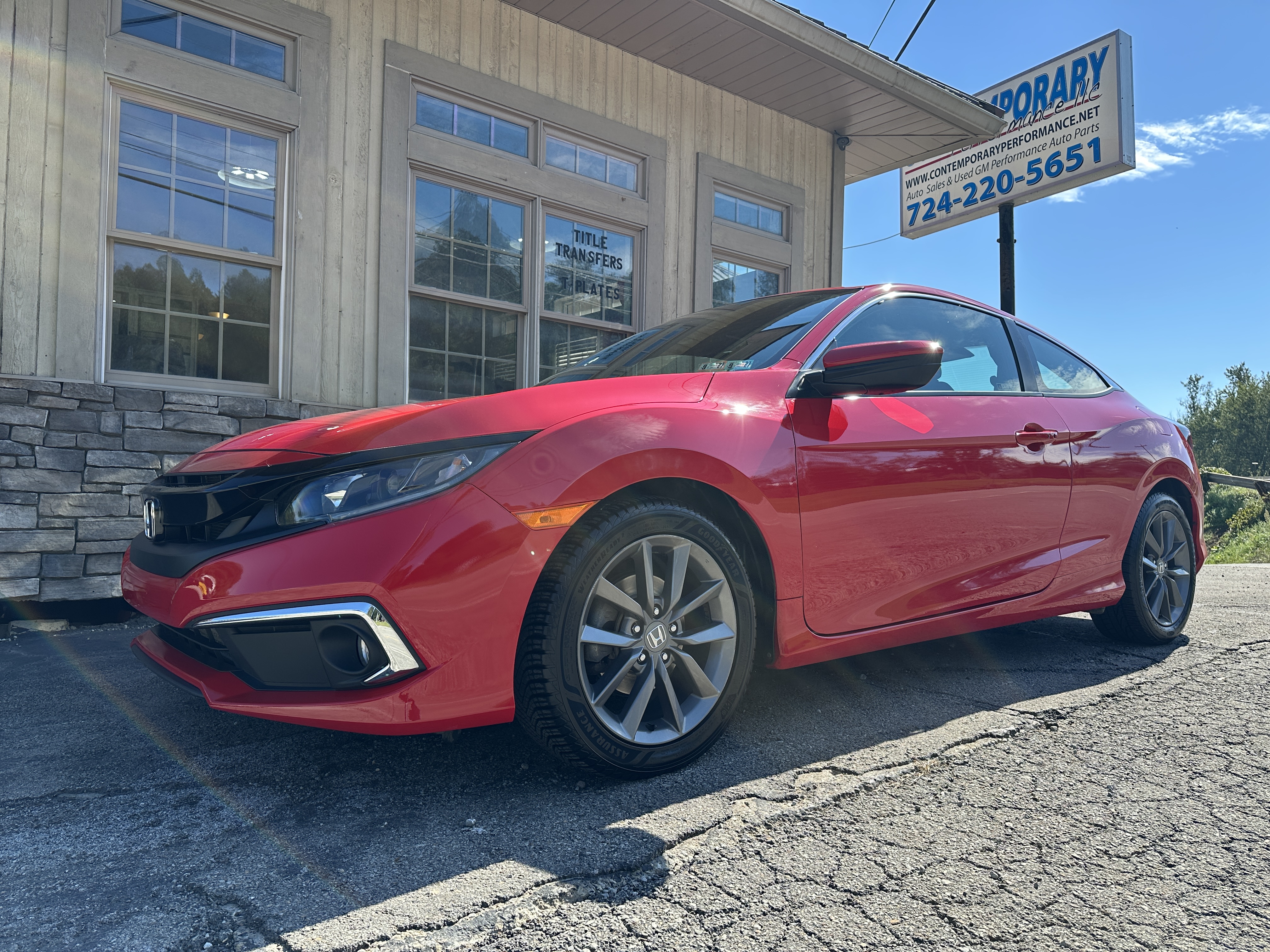 Used 2019 Honda Civic EX Coupe image 1