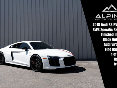 Used 2018 Audi R8 V10 Coupe RWD image 1