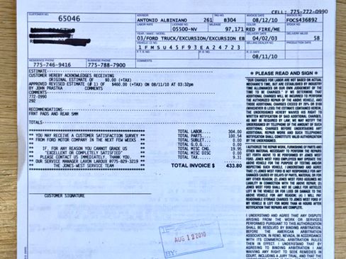 Used 2003 Ford Excursion Eddie Bauer image 75