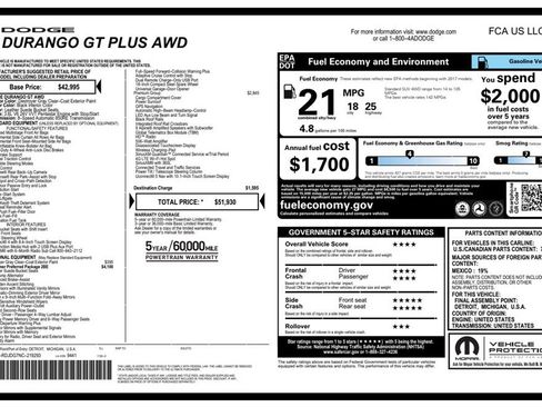 Used 2022 Dodge Durango AWD GT Plus image 27