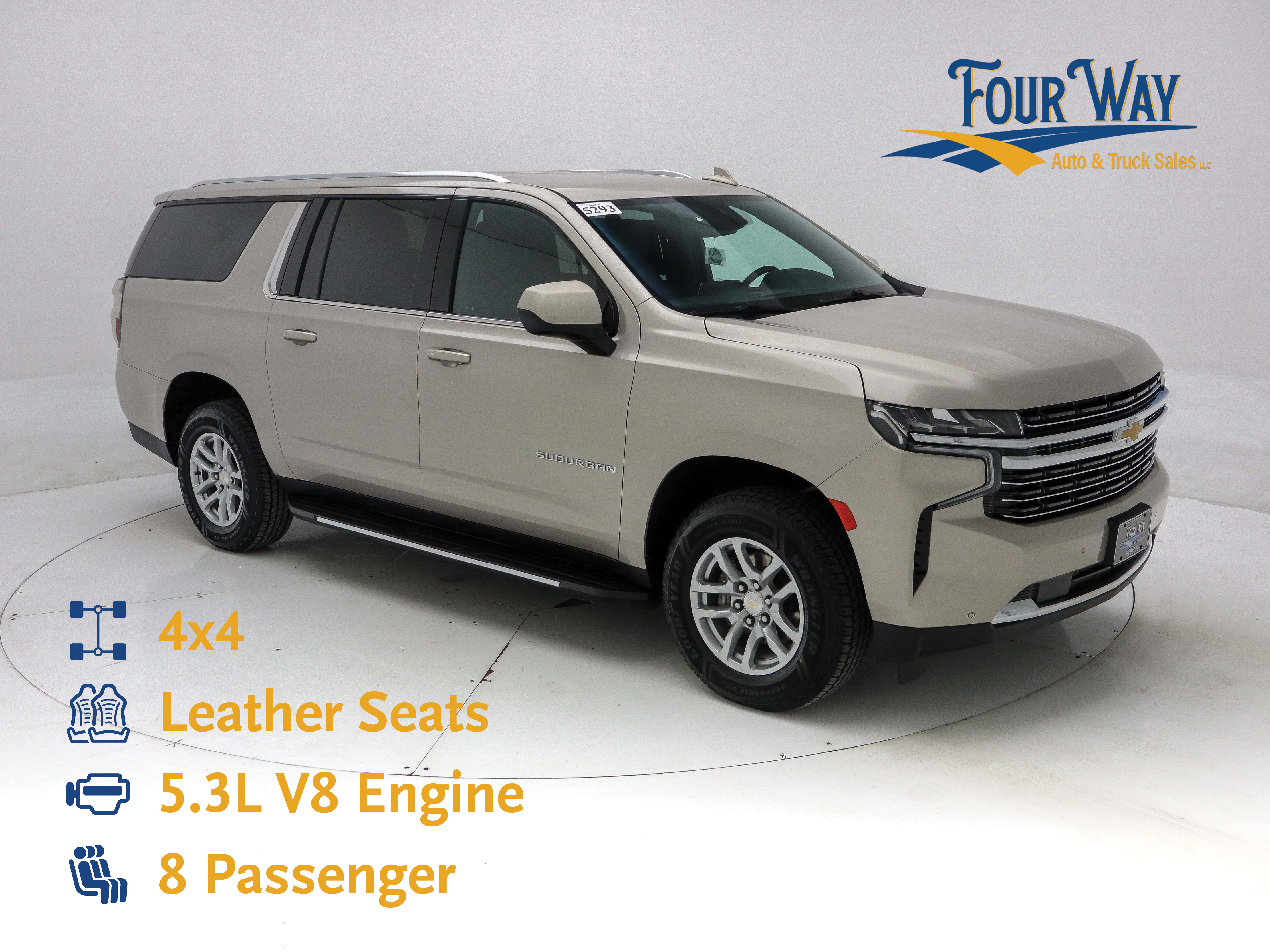 Used 2024 Chevrolet Suburban 4WD LT image 1