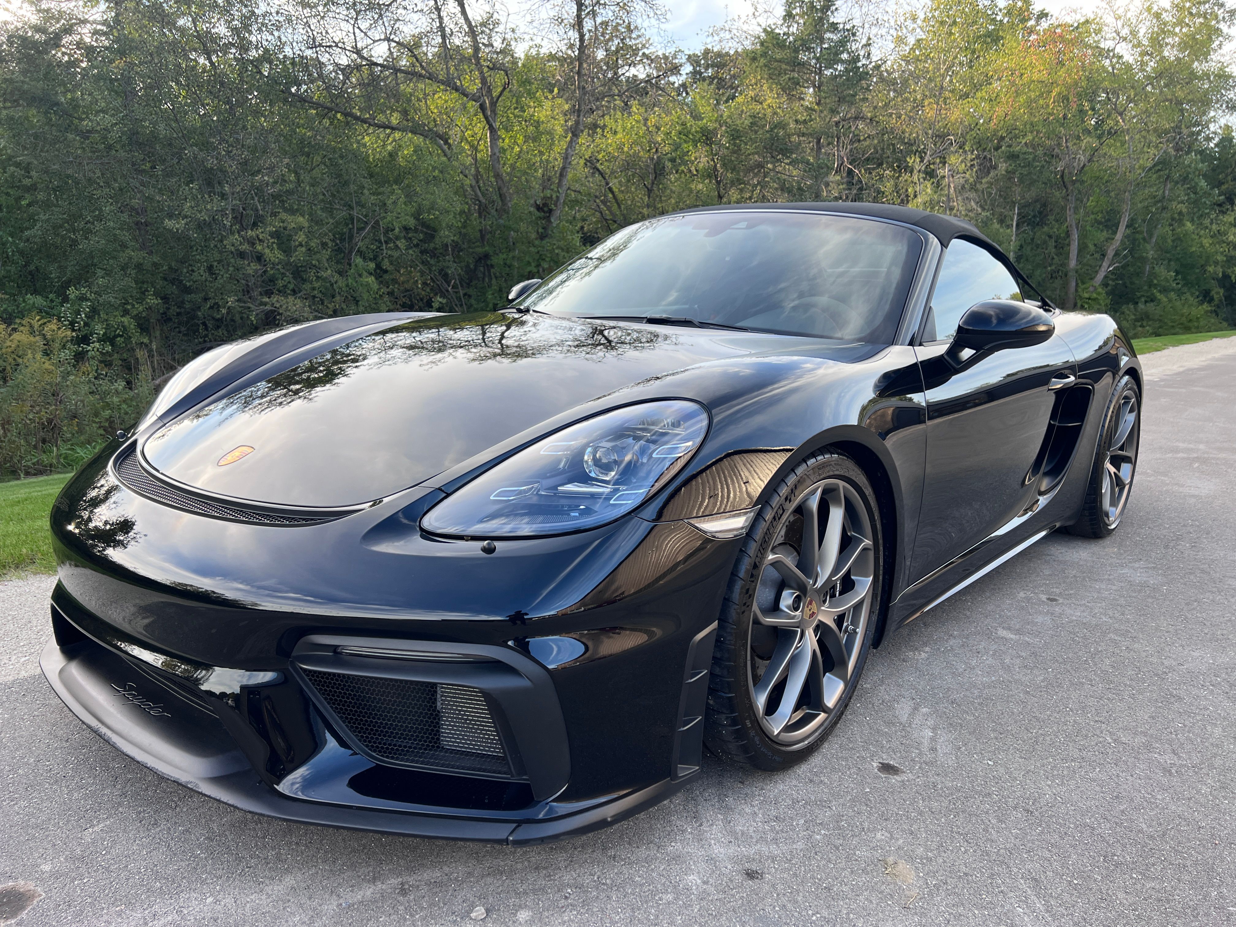 Used 2021 Porsche 718 Boxster Spyder RWD image 1