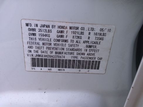Used 2010 Honda Fit LX image 32