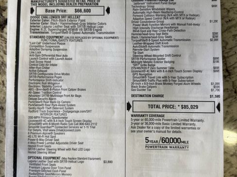 Used 2023 Dodge Challenger SRT Hellcat Jailbreak image 22