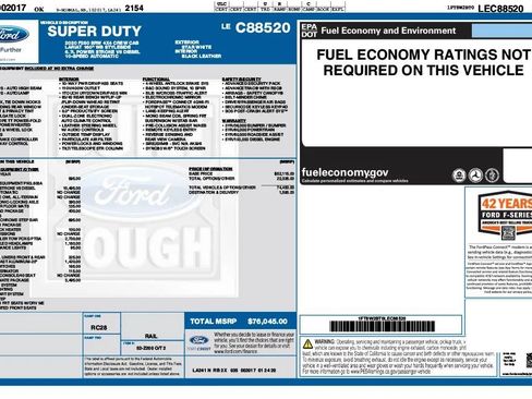 Used 2020 Ford F250 Lariat w/ Lariat Ultimate Package image 24