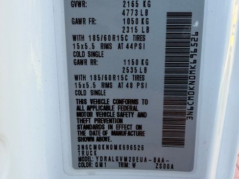 Used 2021 Nissan NV200 image 9