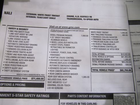 Used 2021 GMC Yukon 4WD Denali image 25