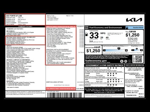 Used 2021 Kia Forte GT-Line image 40