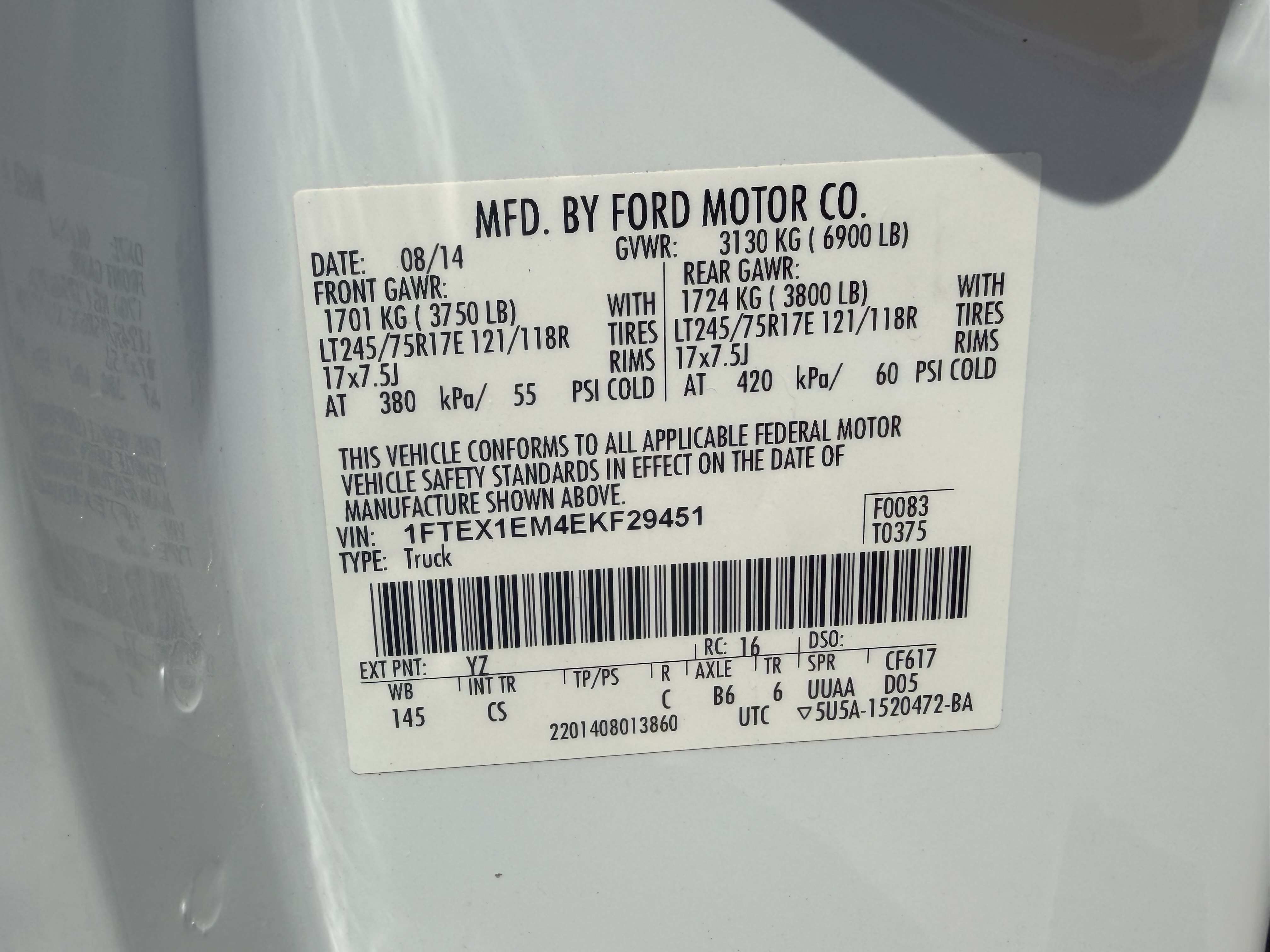 Used 2014 Ford F150 4x4 Regular Cab XL image 32