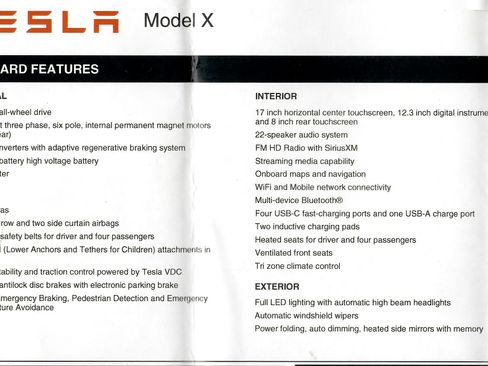 Used 2023 Tesla Model X Long Range Plus image 2