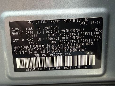 Used 2013 Subaru Outback 2.5i Limited image 49