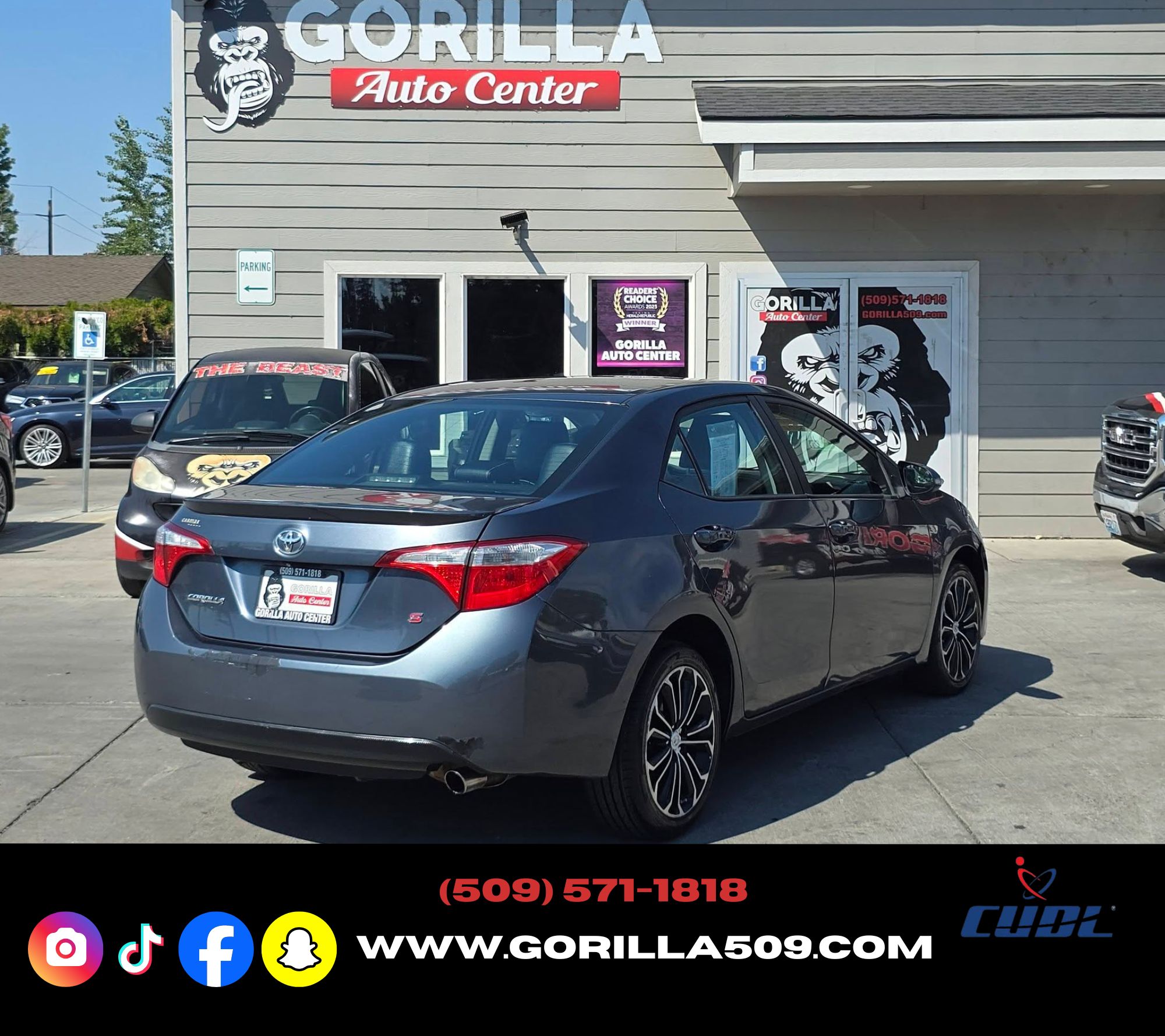 Used 2014 Toyota Corolla S Plus FWD image 7