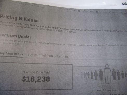 Used 2016 Audi A4 2.0T Ultra Premium Plus image 27