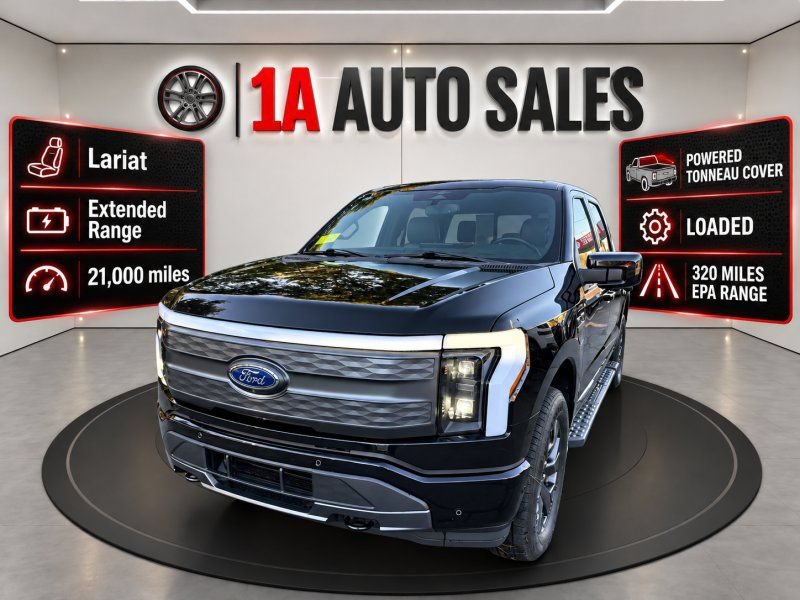 Used 2023 Ford F150 Lightning Lariat AWD/4WD image 1
