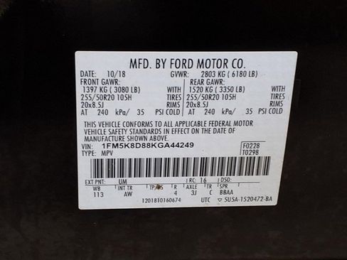 Used 2019 Ford Explorer XLT image 25