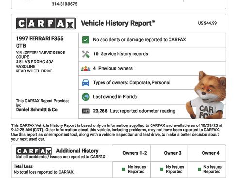 Used 1997 Ferrari F355 Berlinetta image 63